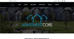 Desktop Screenshot of apartmentcore.com